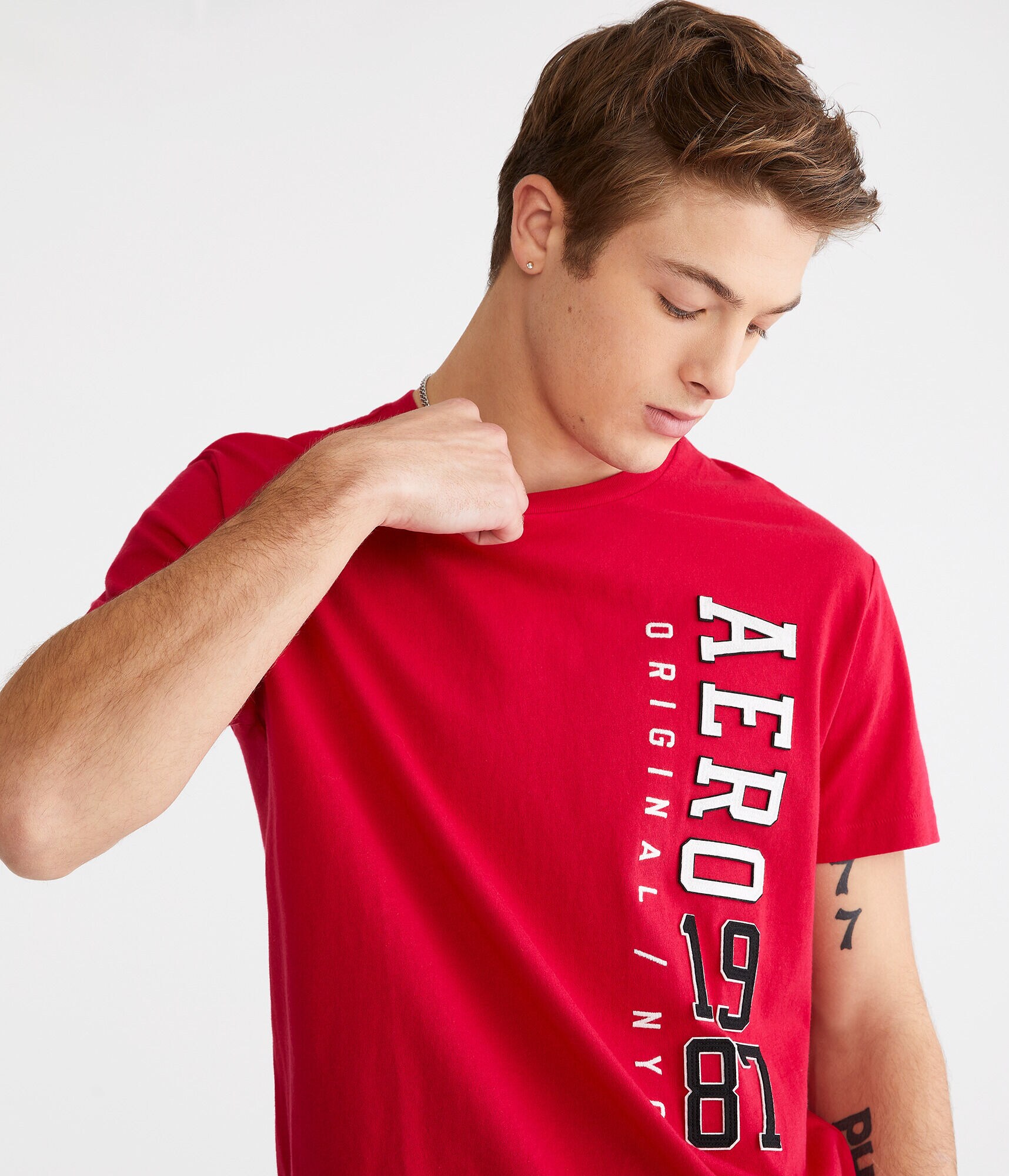 Aero Original NYC Appliqu&eacute; Graphic Tee