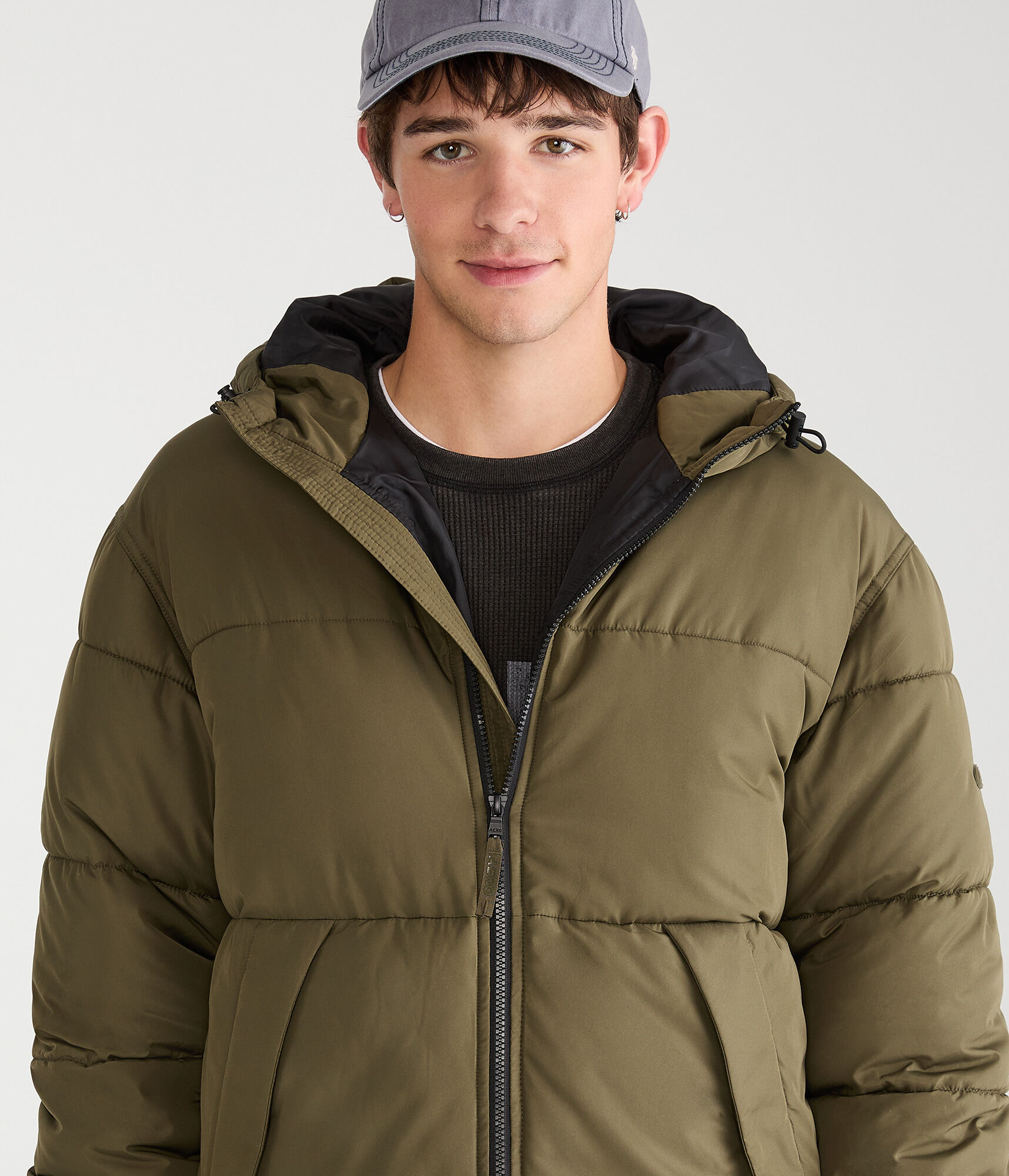 Hooded Heavyweight Puffer Jacket