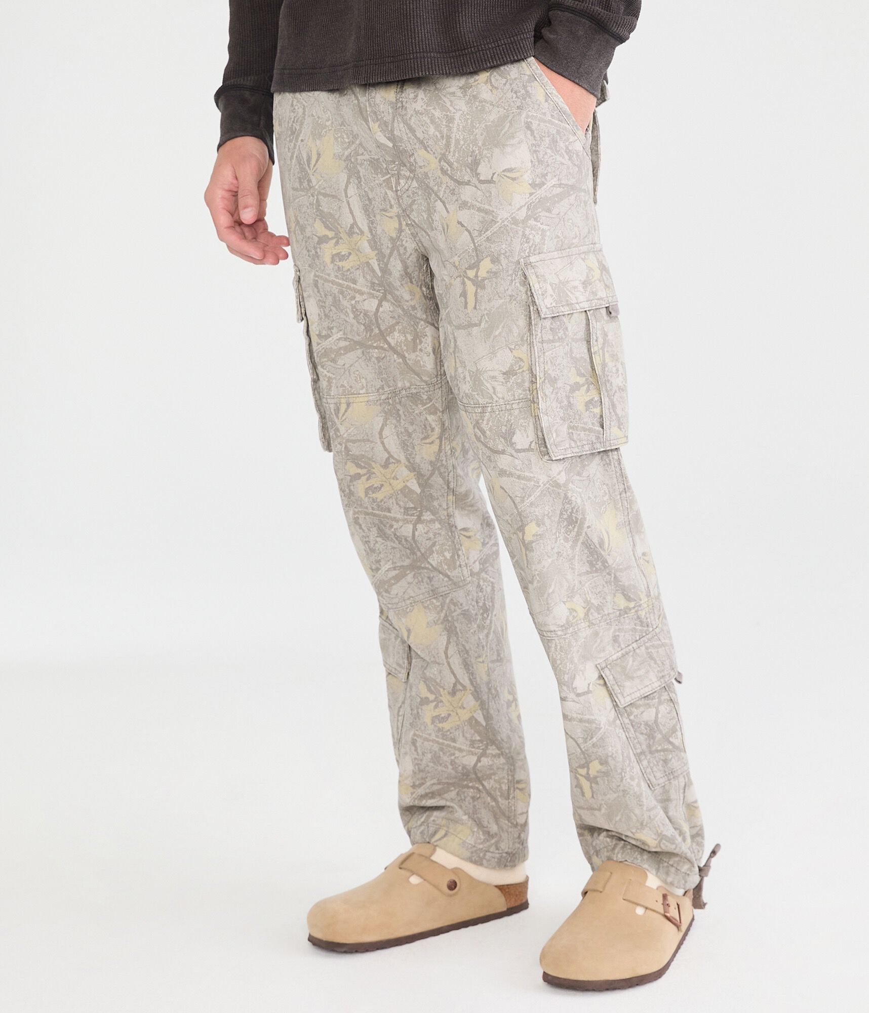 Forest Camo Baggy Cargo Pants