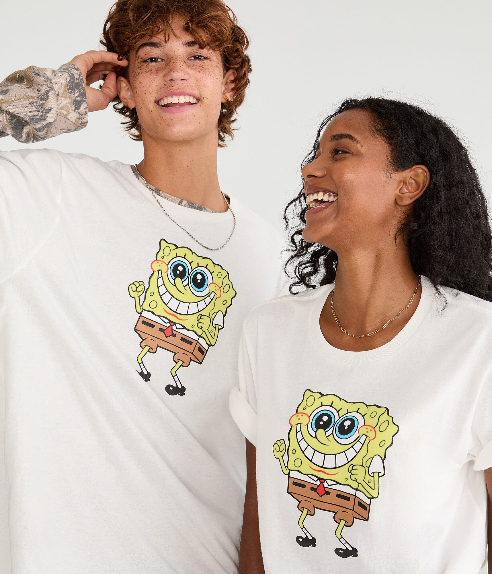 SpongeBob x Aero Smiling Graphic Tee