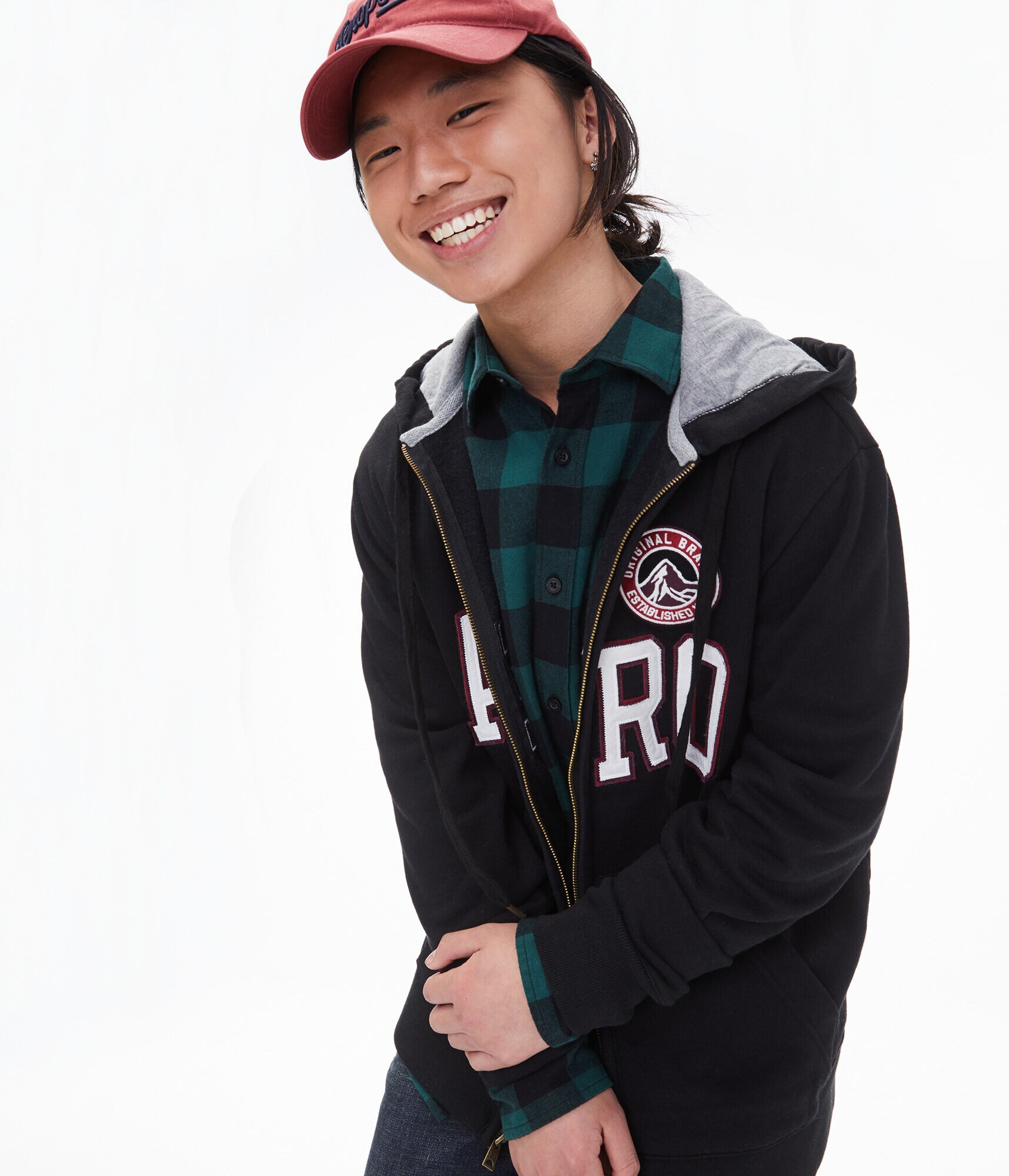 Aero Patch Full-Zip Hoodie