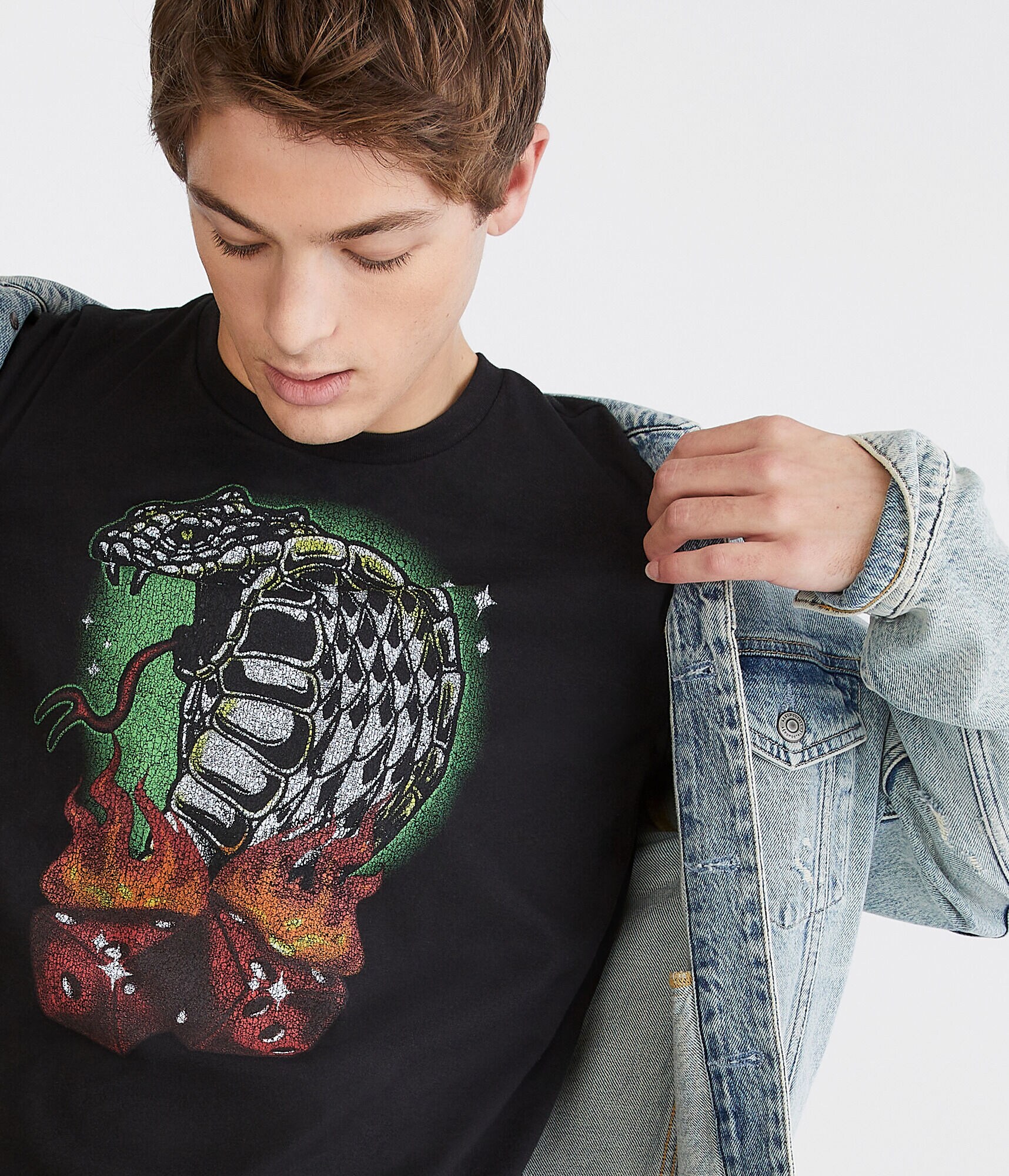 Snake Dice Graphic Tee