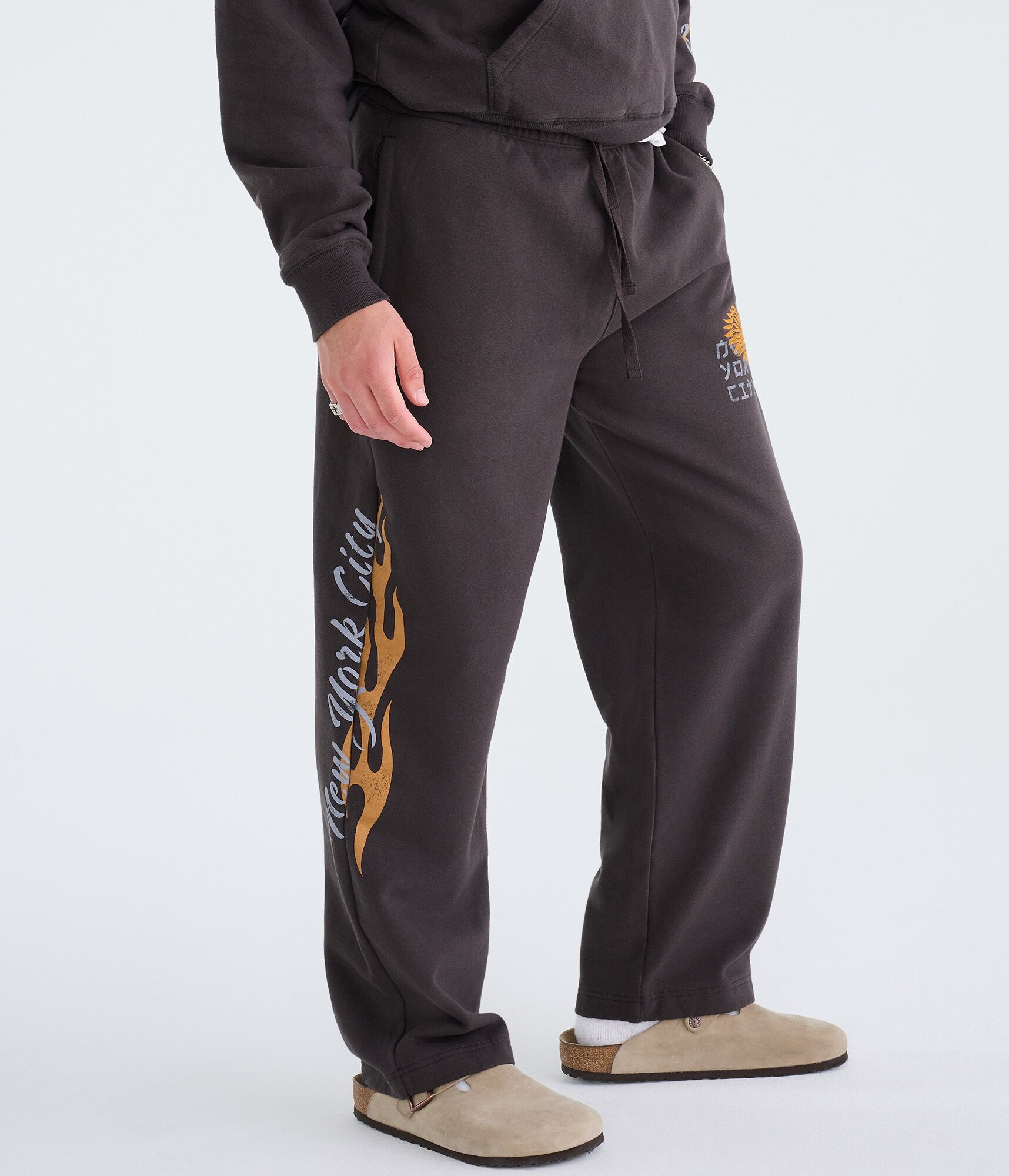 Cloud Soft New York City Dragon Baggy Sweatpants