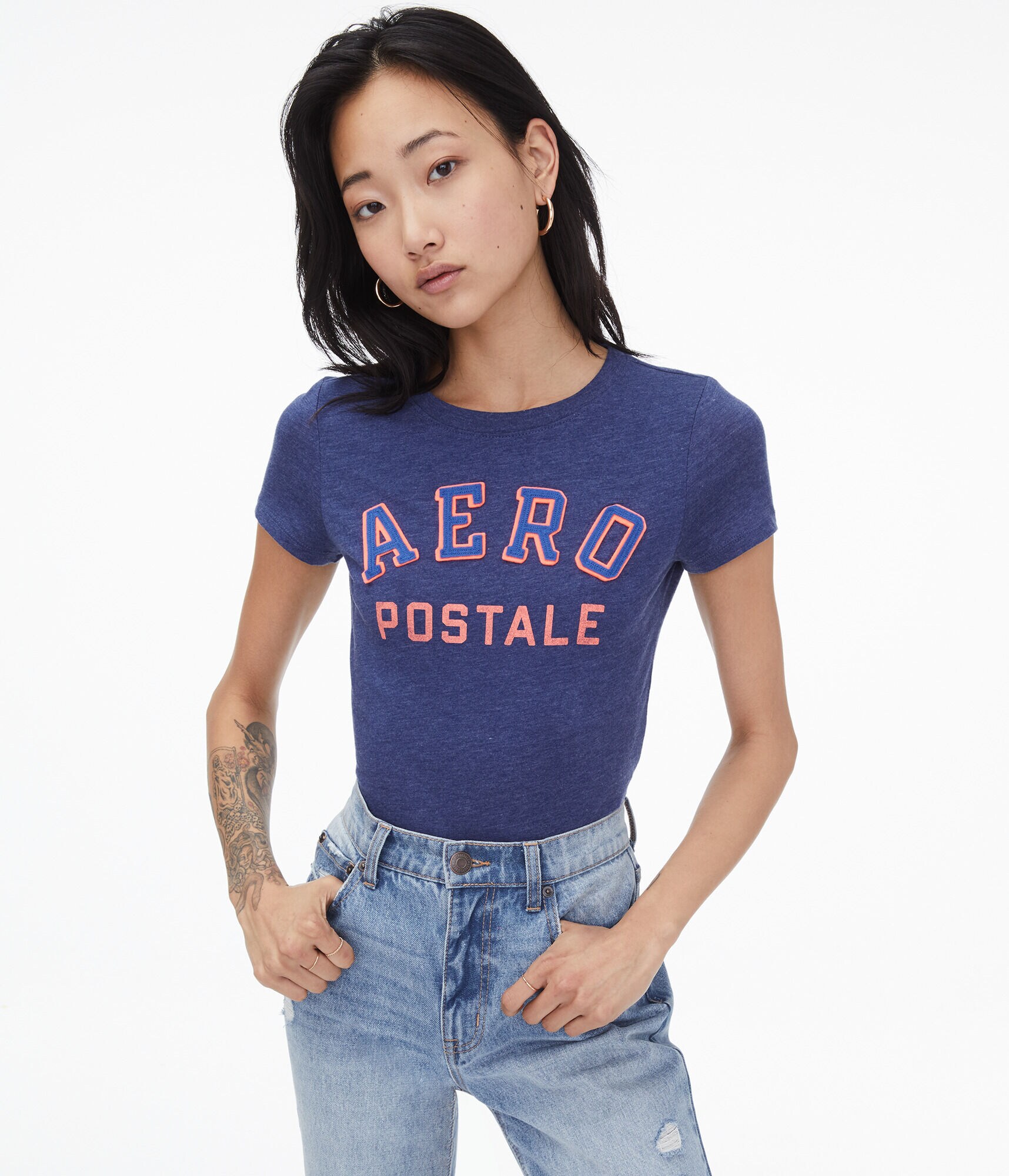 Neon Aeropostale Graphic Tee