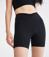 Cinched Front High-Rise Bike Shorts