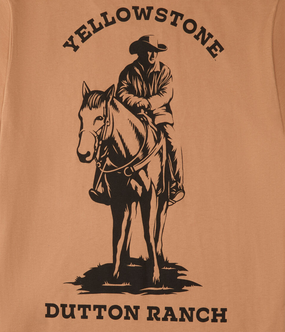 Yellowstone Dutton Ranch Relaxed Graphic Tee