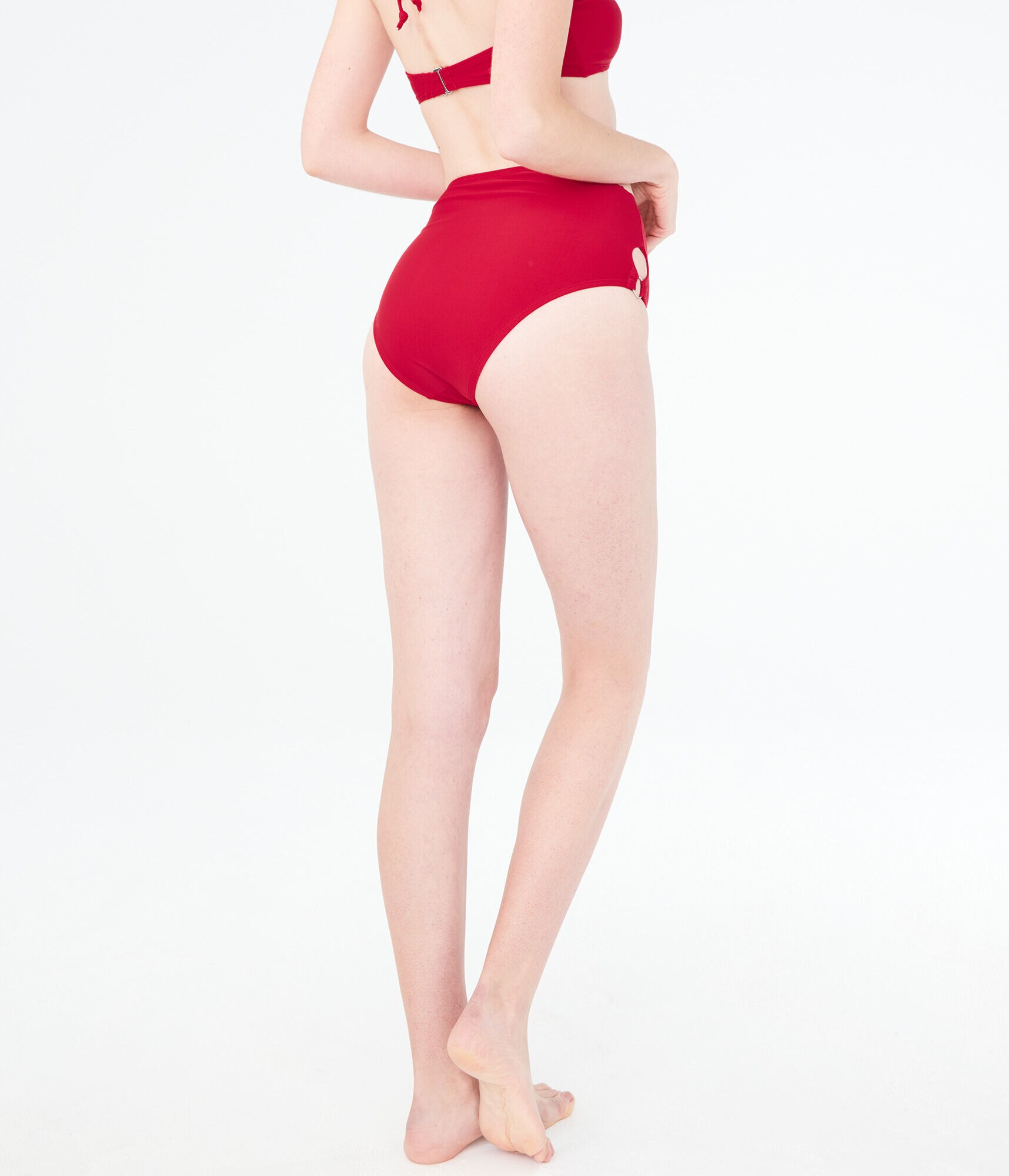 Solid High-Waisted O-Ring Bottom