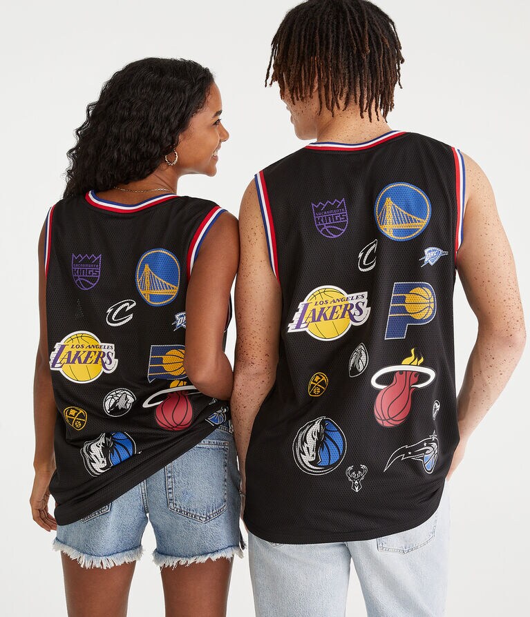 Tank Off Nba NBA Team Logos Mesh Tank