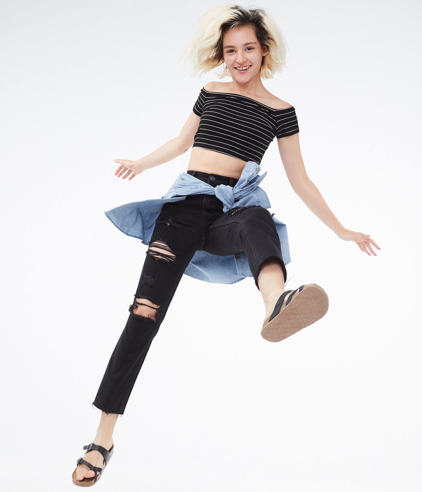 Real Denim Mom Jean