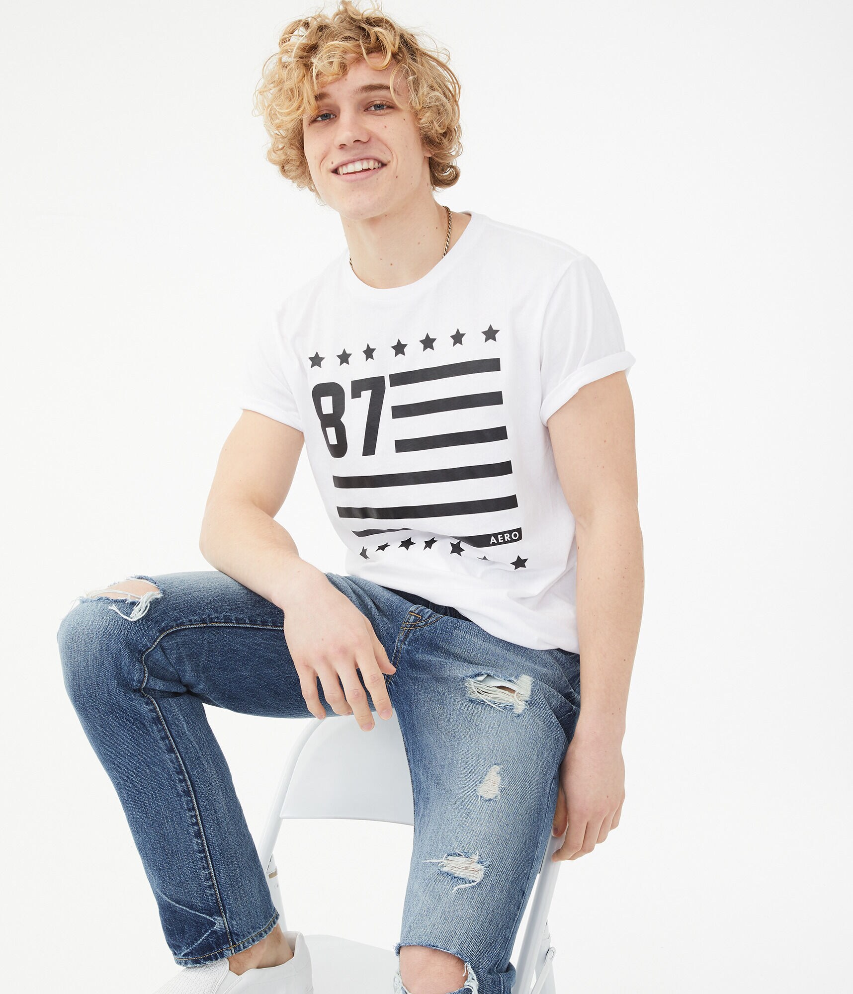 87 Flag Graphic Tee