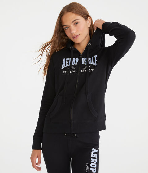 Aeropostale Original Brand Full-Zip Hoodie Aeropostale Original Brand Full-Zip Hoodie