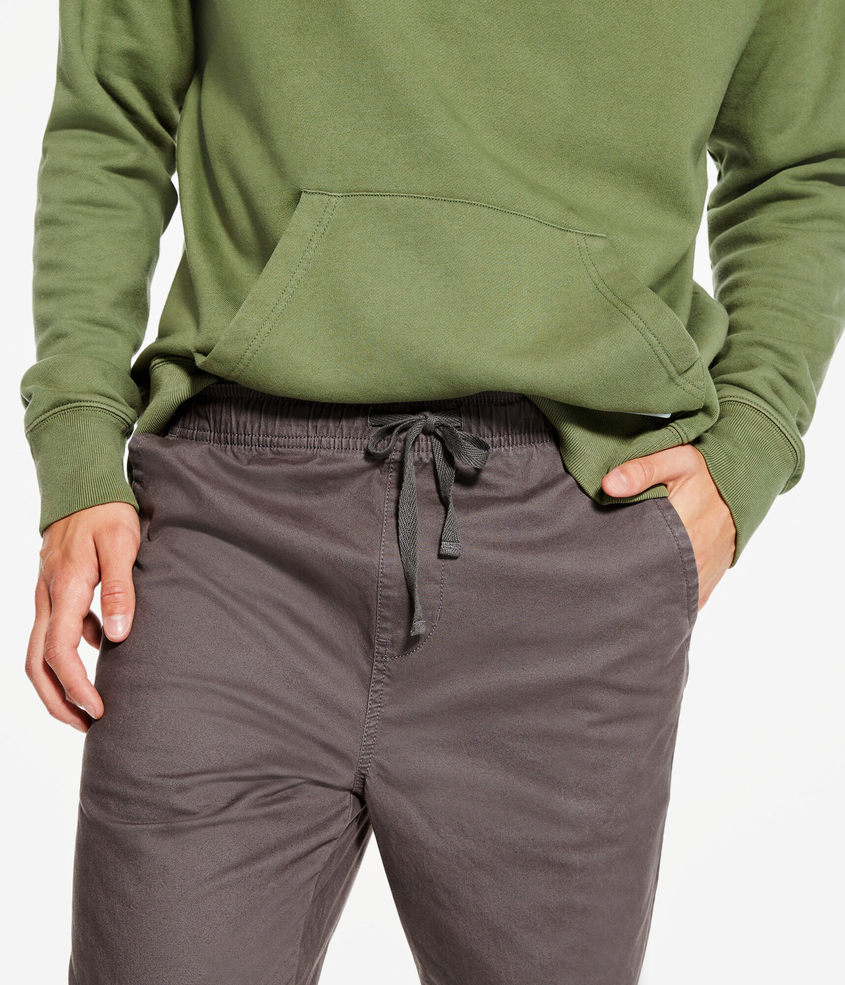 Stretch Twill Joggers