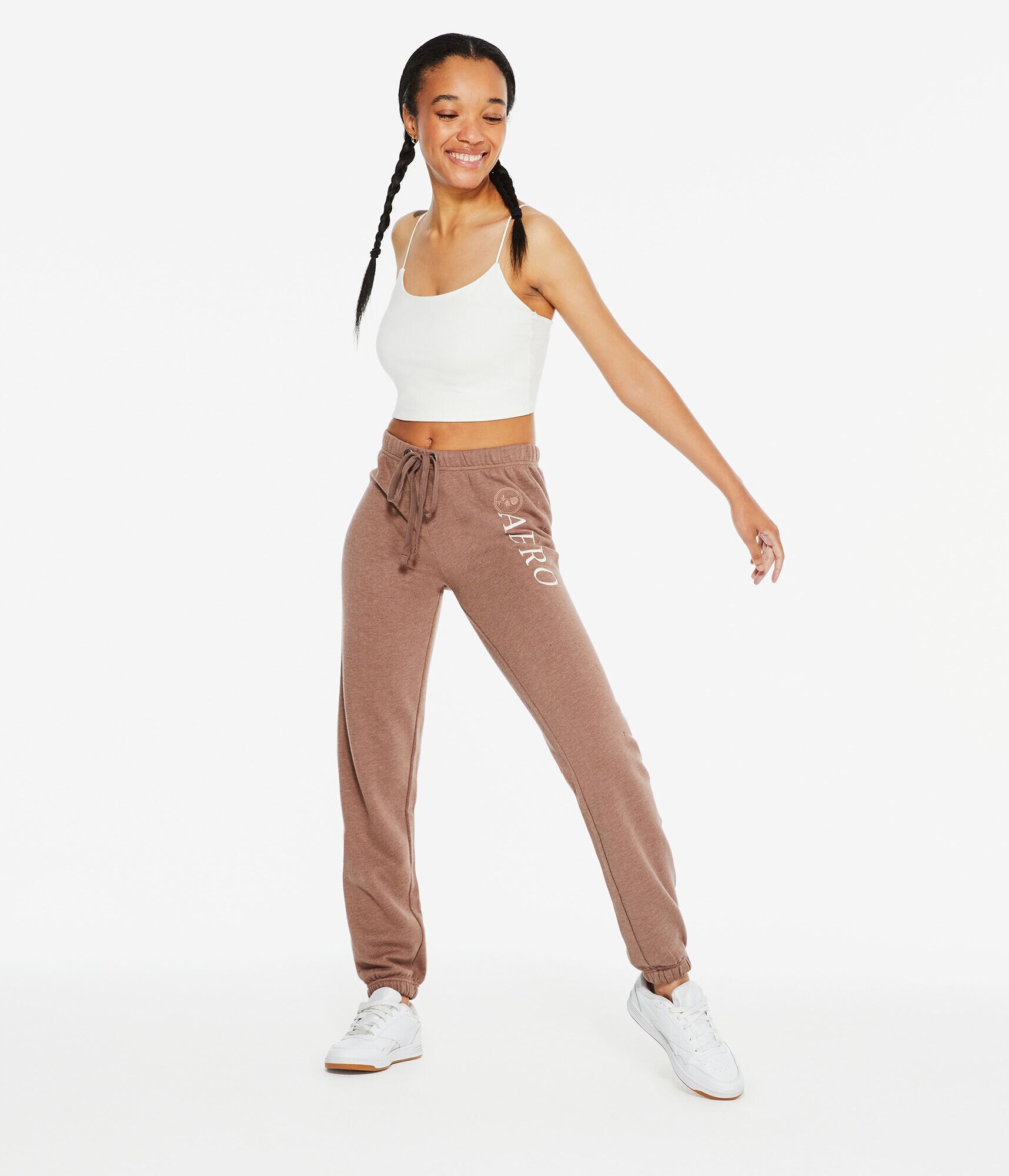 Vertical Aero Logo Cinched Sweatpants