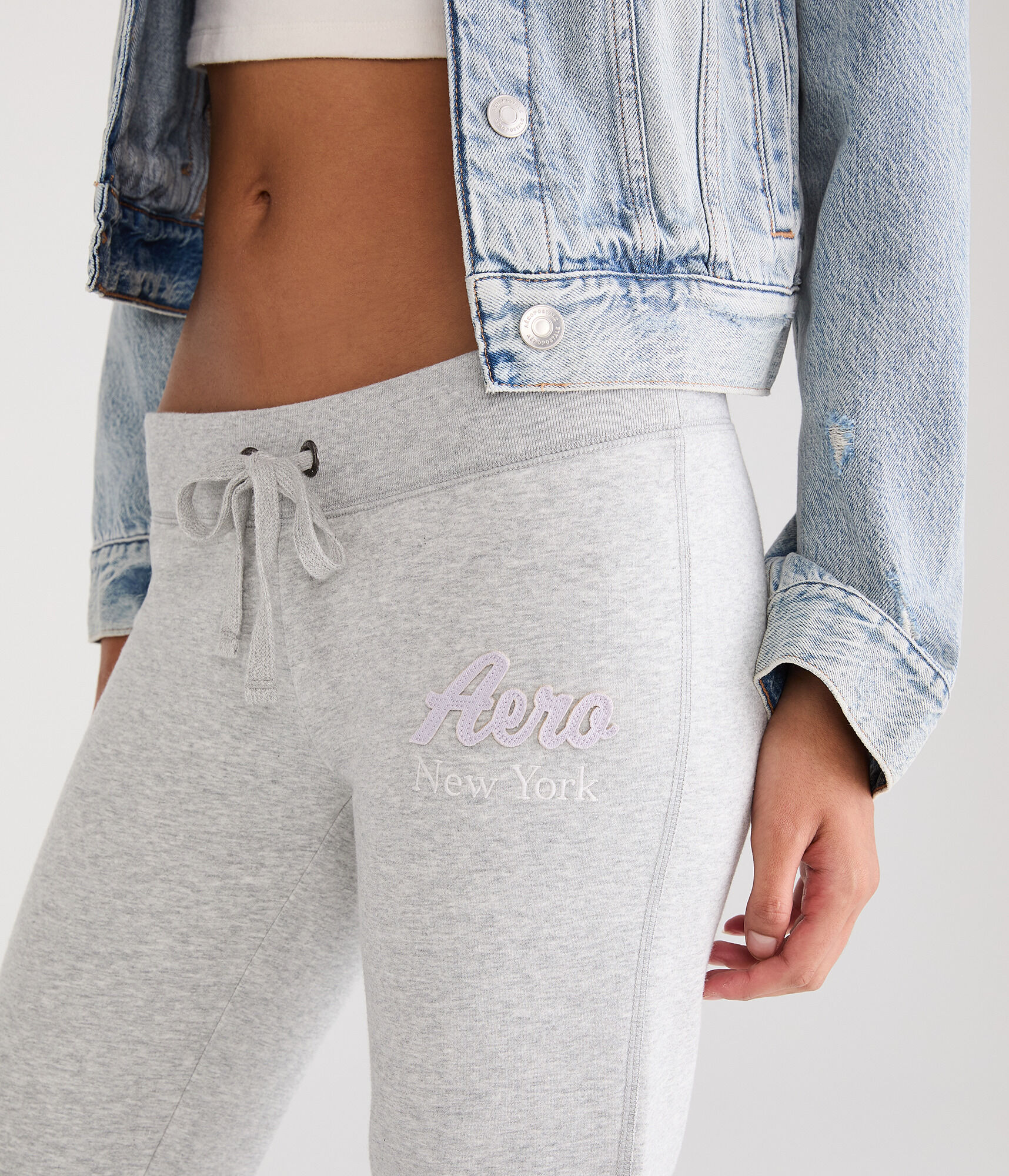 Aero New York Fit &amp; Flare Sweatpants