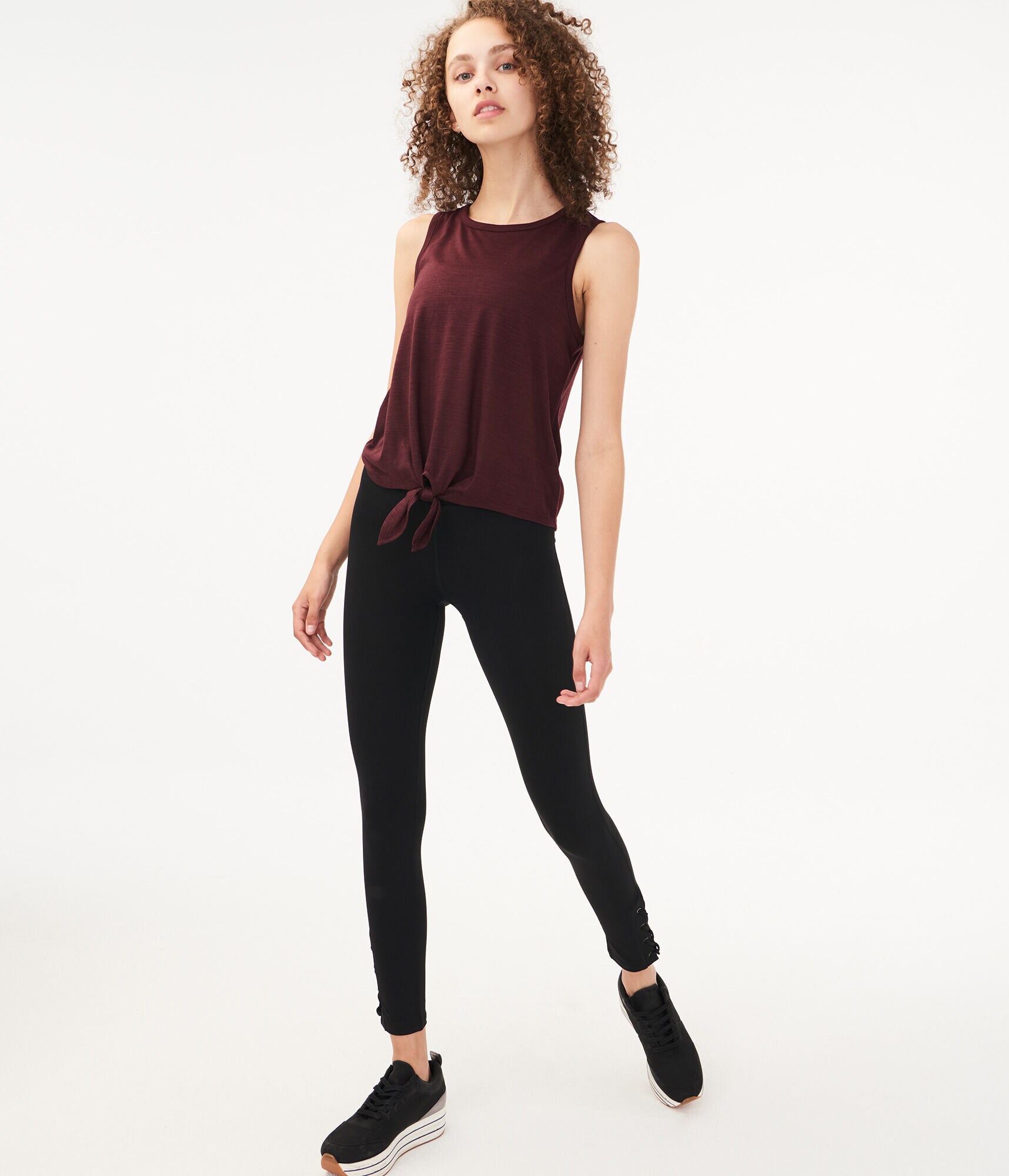 7/8 Lace-Up Legging