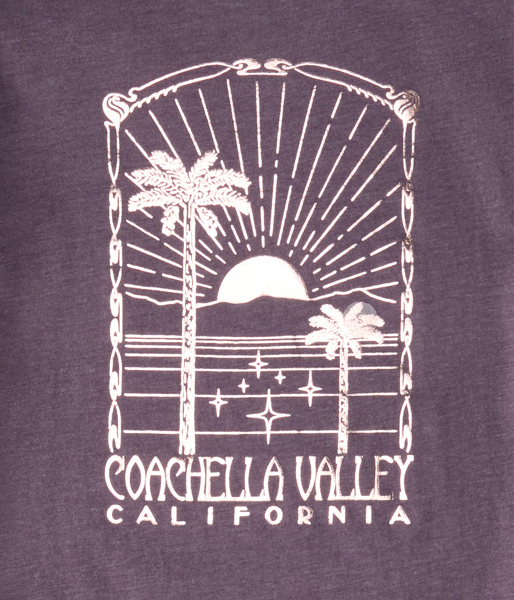 Coachella Valley Foil Graphic Tee