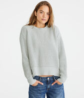Chenille Crew Sweater