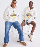 Los Angeles Lakers Quarter-Zip Sherpa Hoodie