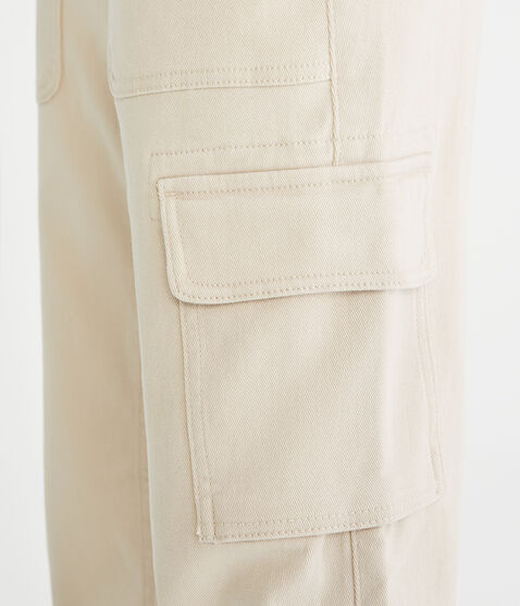 Flare Mid-Rise Twill Cargo Pants Flare Mid-Rise Twill Cargo Pants