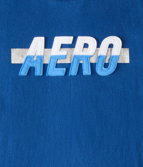 Aero Split Appliqué Graphic Tee