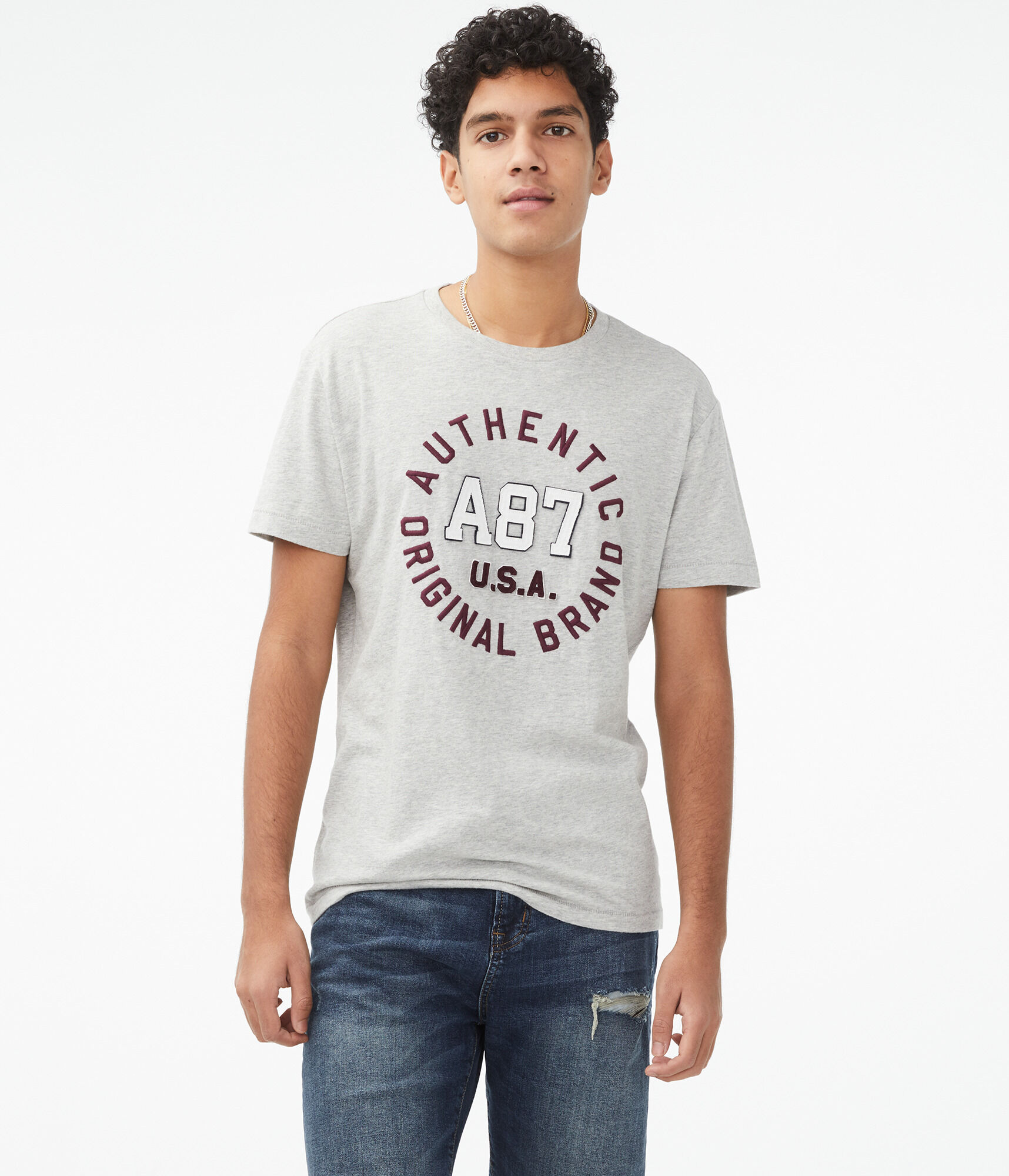 Original Brand Circle Logo Graphic Tee