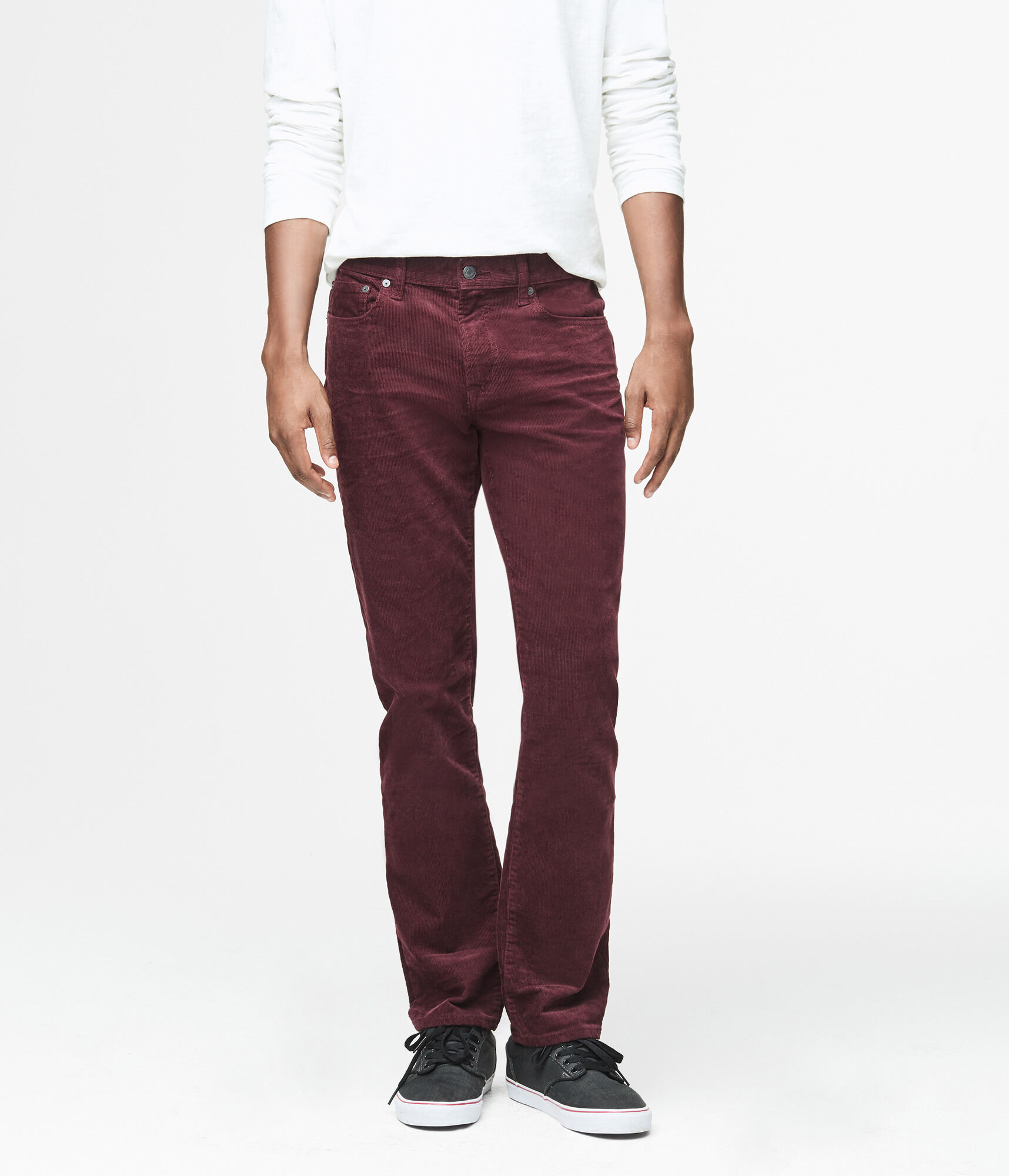 Skinny Stretch Corduroy Pants