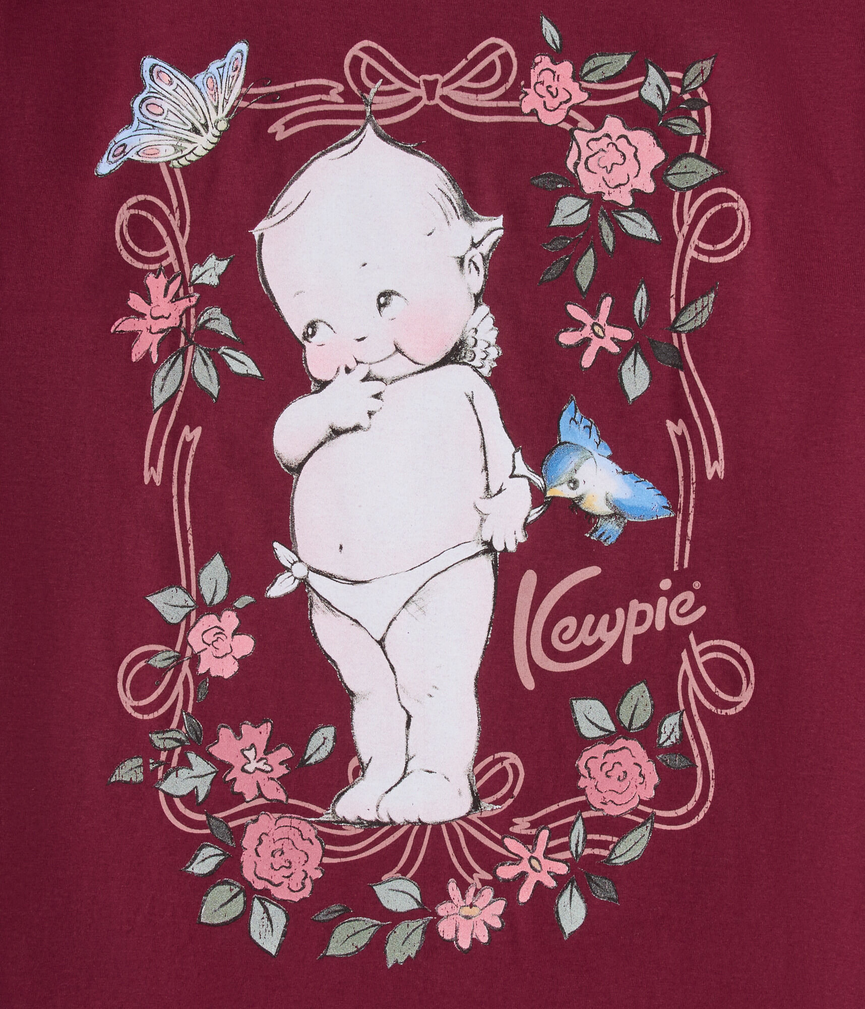 Kewpie Baby Oversized Graphic Tee