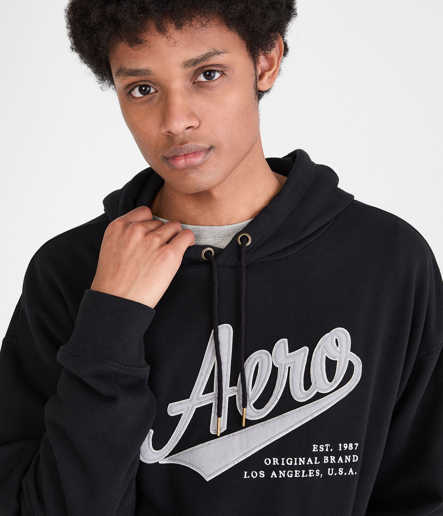 Aero Script Heritage Pullover Hoodie