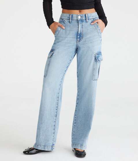 High-Rise Wide Leg Cargo Jean High-Rise Wide Leg Cargo Jean