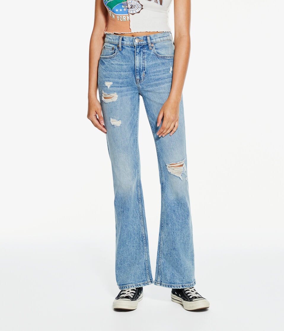 High-Rise Flare Jean