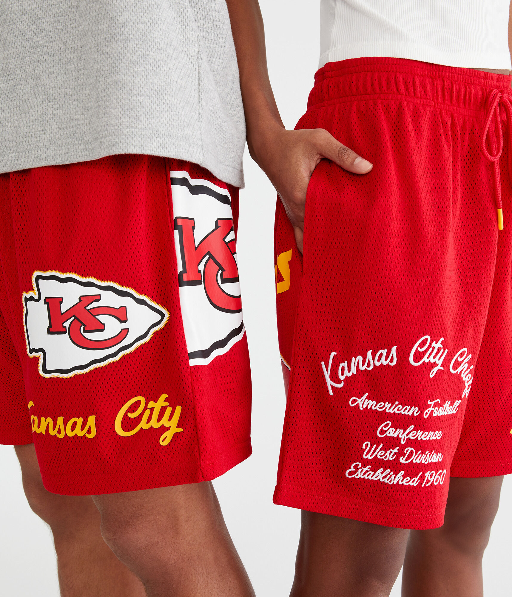 Kansas City Chiefs Mesh Shorts 6"