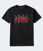 Aero New York Appliqué Graphic Tee