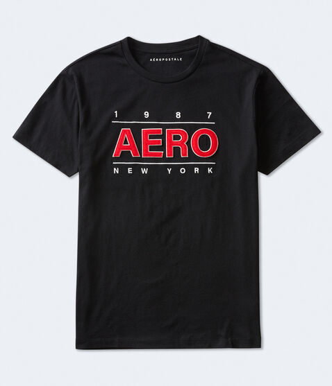 Aero New York Appliqué Graphic Tee Aero New York Appliqué Graphic Tee