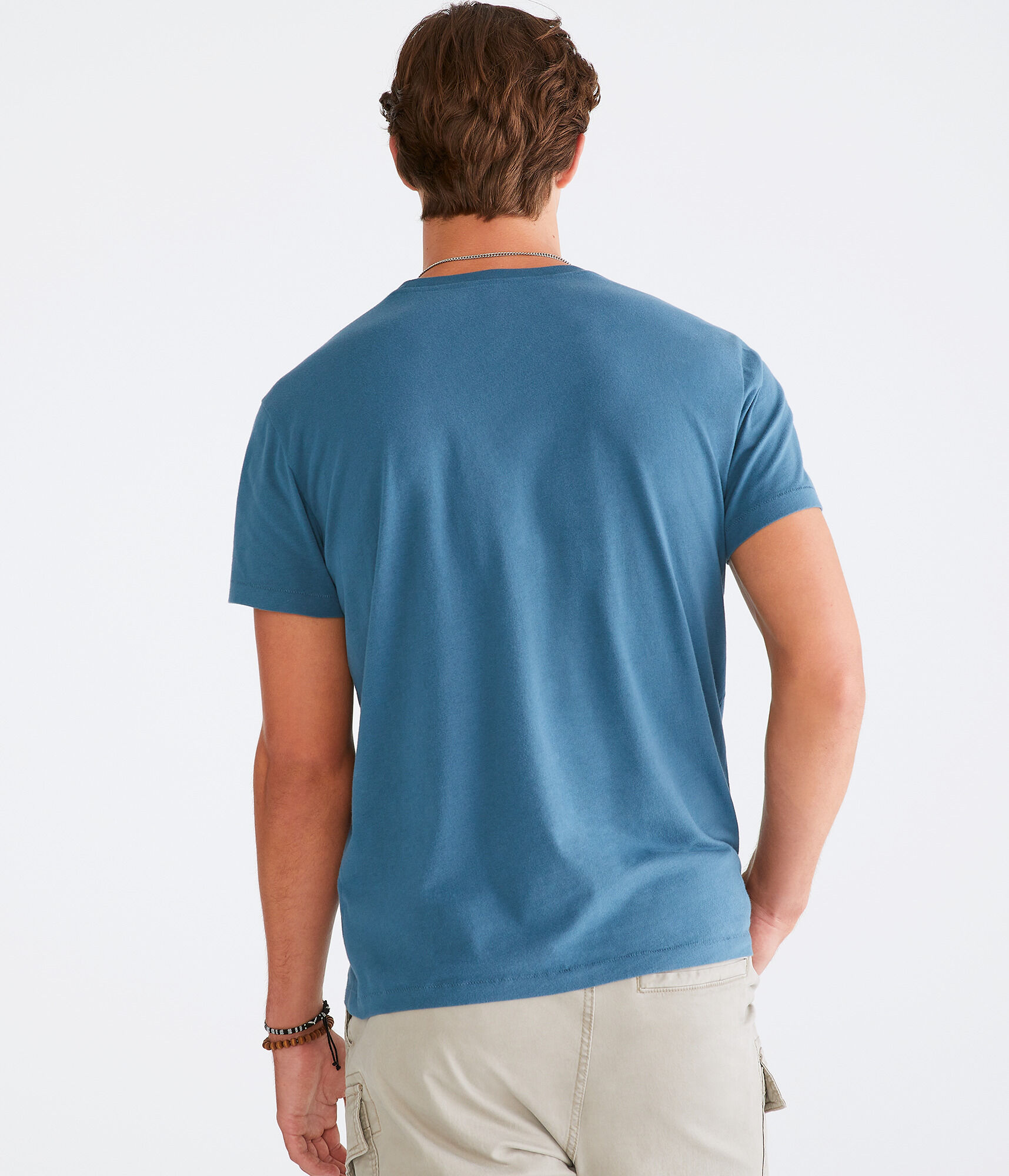 Vertical Aeropostale Appliqu&eacute; Graphic Tee