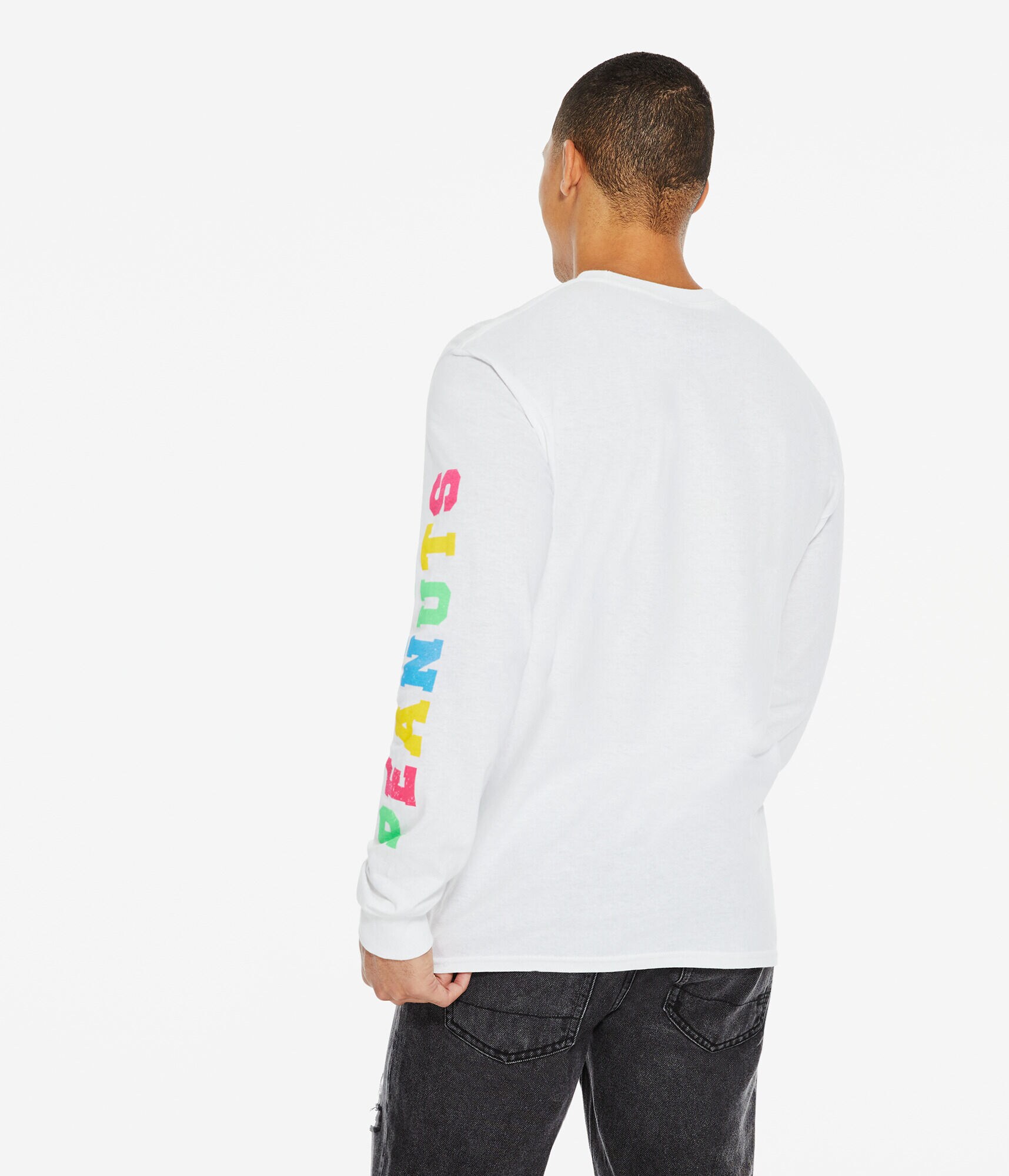 Long Sleeve Snoopy Pop Art Graphic Tee