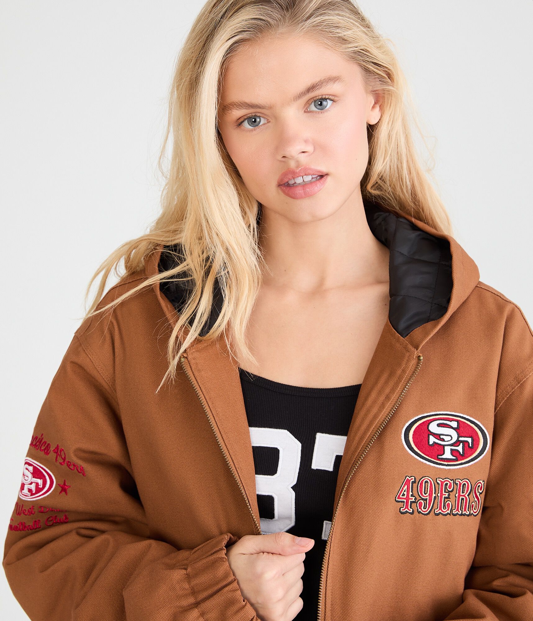 San Francisco 49ers Hooded Workwear Jacket