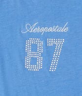 Aeropostale 87 Rhinestone Graphic Tee