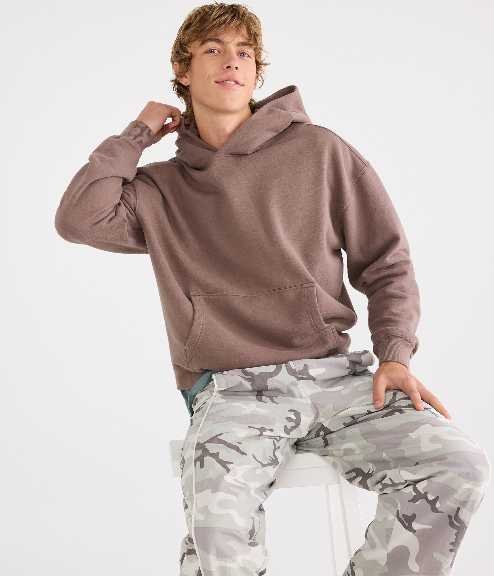 Cloud Soft Boxy Pullover Hoodie