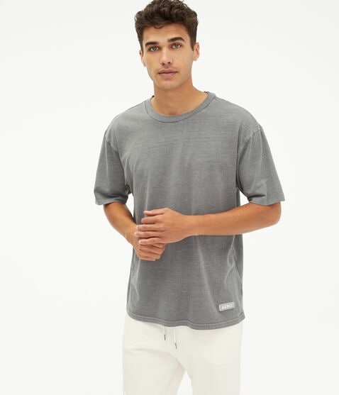 Aero Logo Washed Relaxed Crew Tee Aero Logo Washed Relaxed Crew Tee