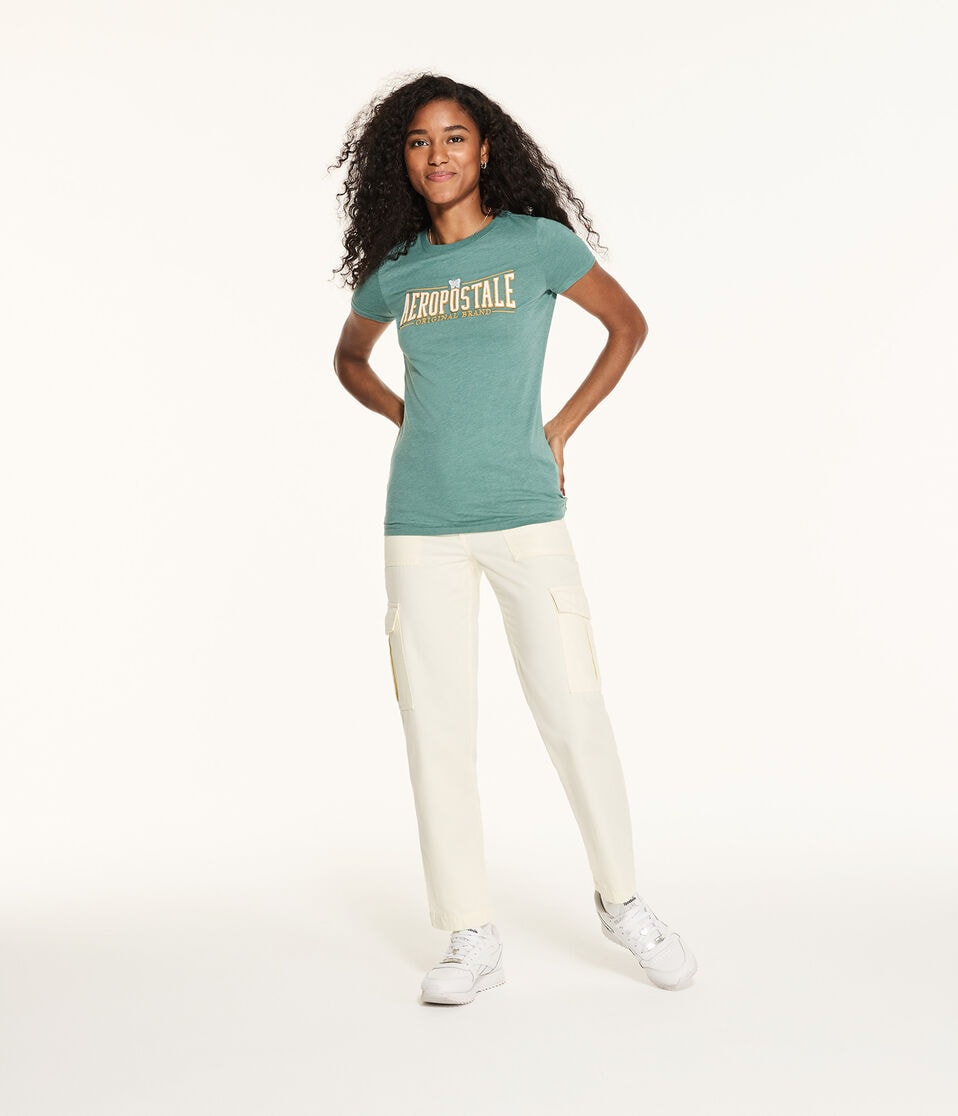 Aeropostale Original Butterfly Appliqué Graphic Tee