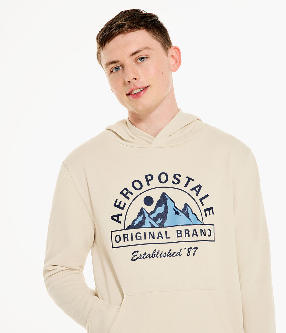 Aeropostale Mountains Pullover Hoodie