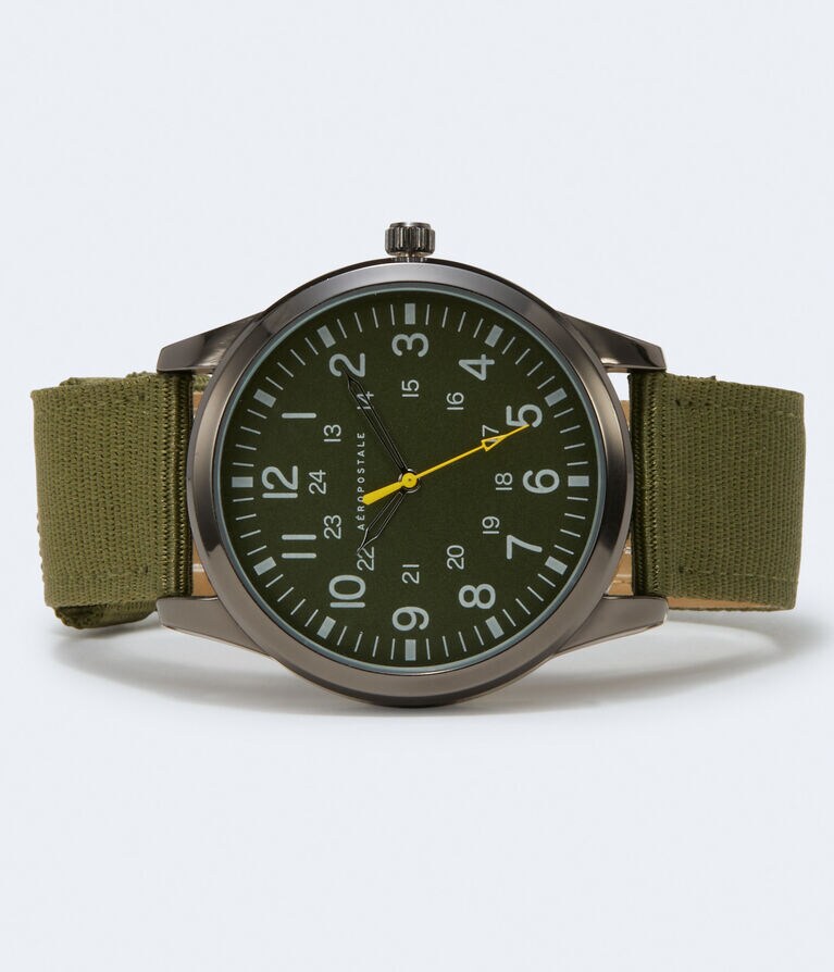 Nylon Analog Watch