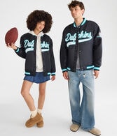 Miami Dolphins Satin Bomber Jacket