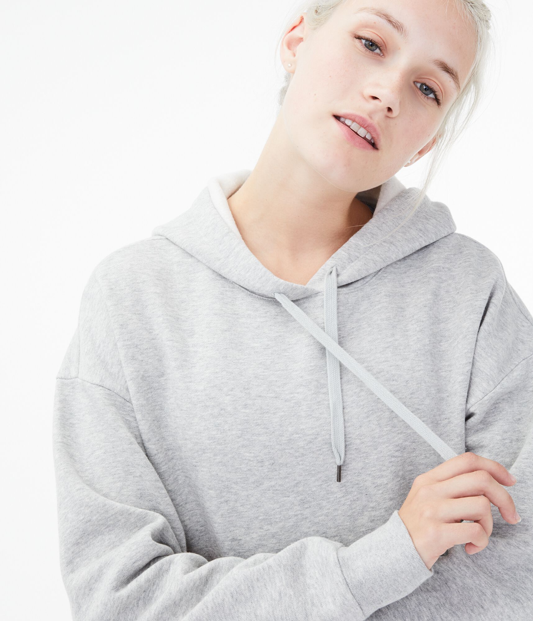 Cozy Cropped Pullover Hoodie