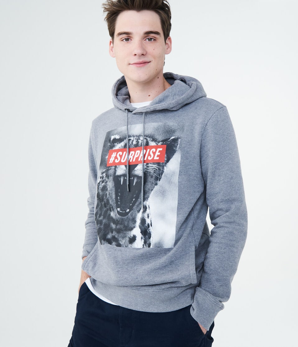 #Surprise Cheetah Pullover Hoodie