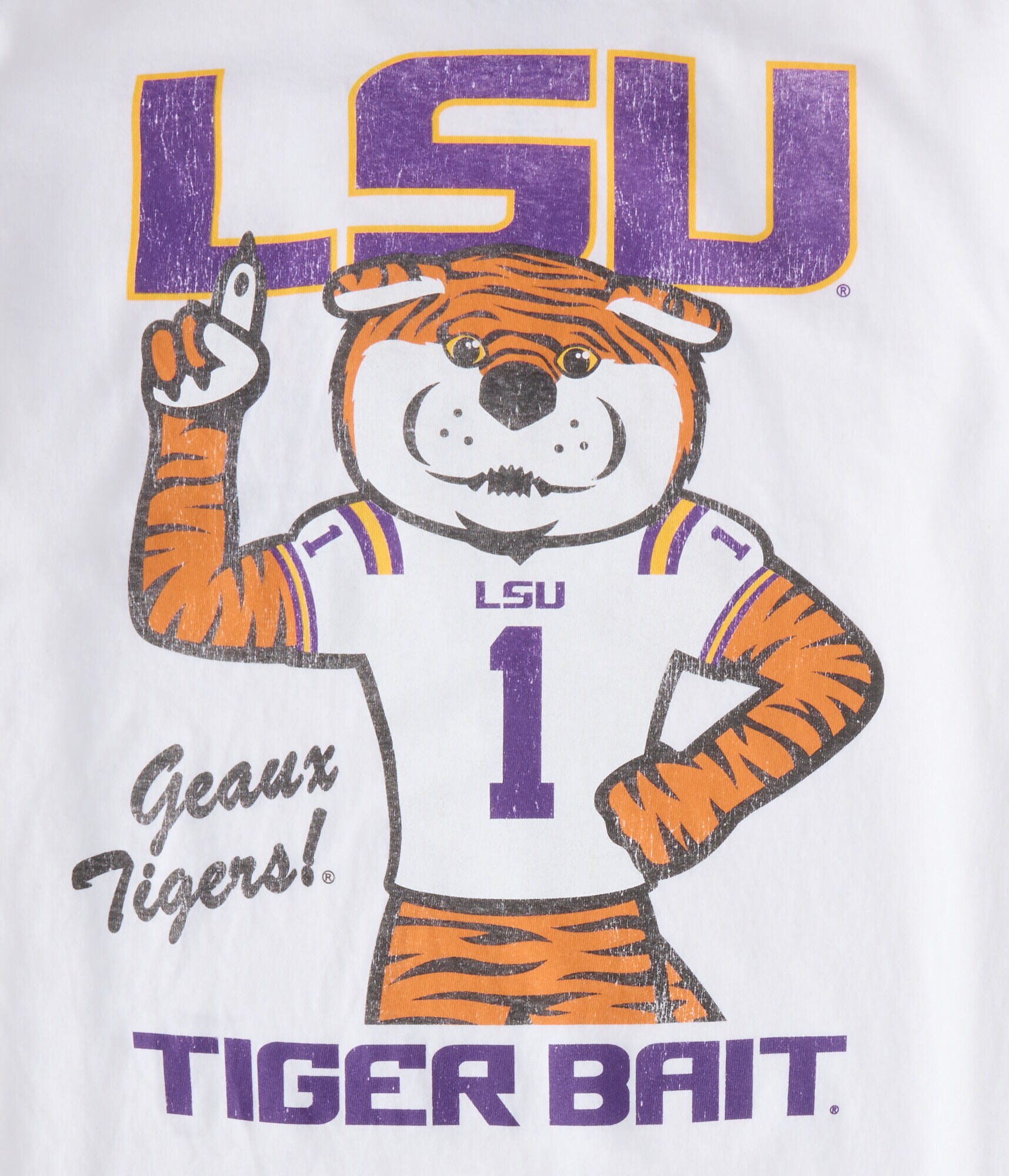 LSU Geaux Tigers Relaxed Graphic Tee