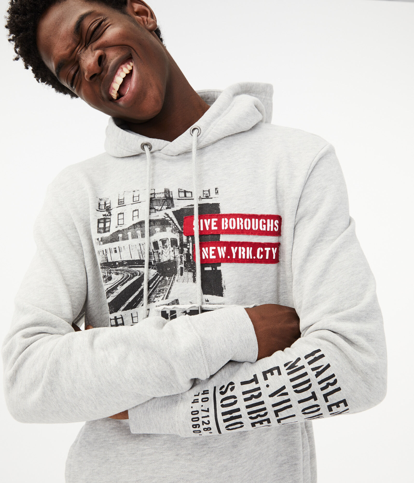 5ive Boroughs Pullover Hoodie