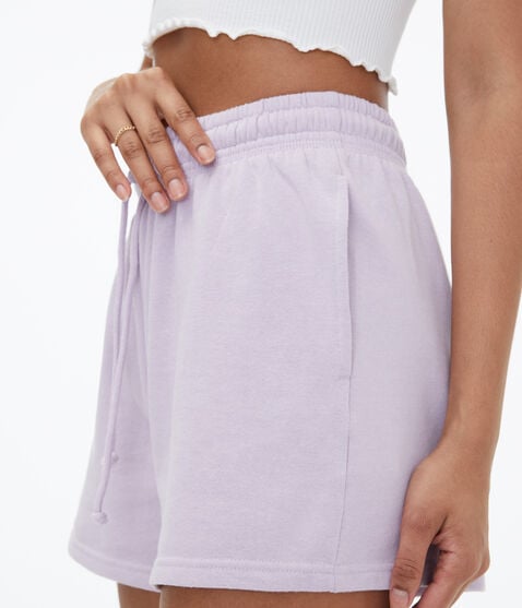 Slouchy High-Rise Fleece Shorts Slouchy High-Rise Fleece Shorts