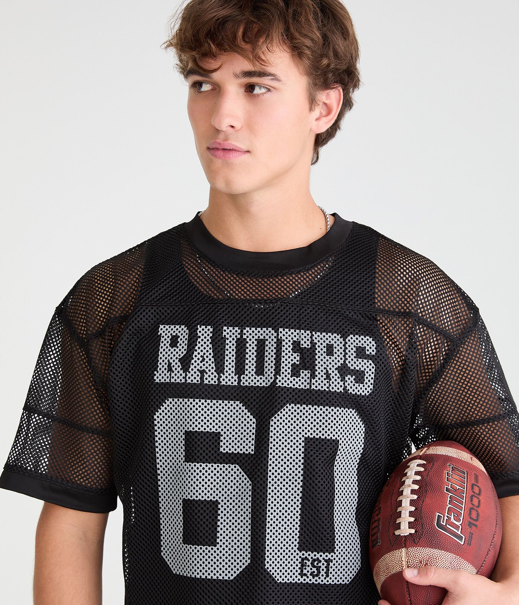 Las Vegas Raiders Mesh Graphic Tee
