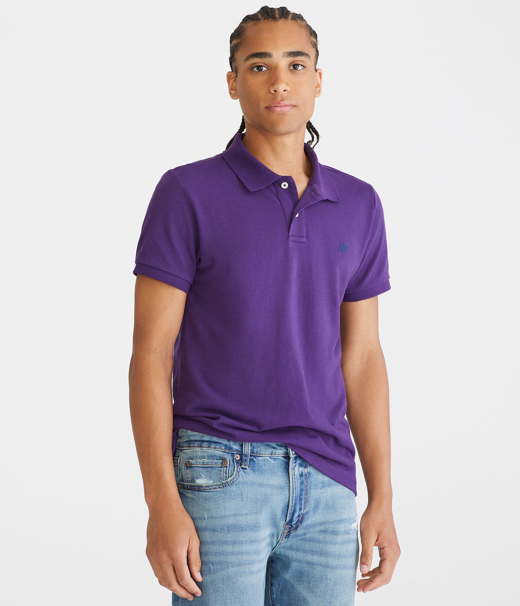 Eco A87 Logo Piqu&eacute; Polo